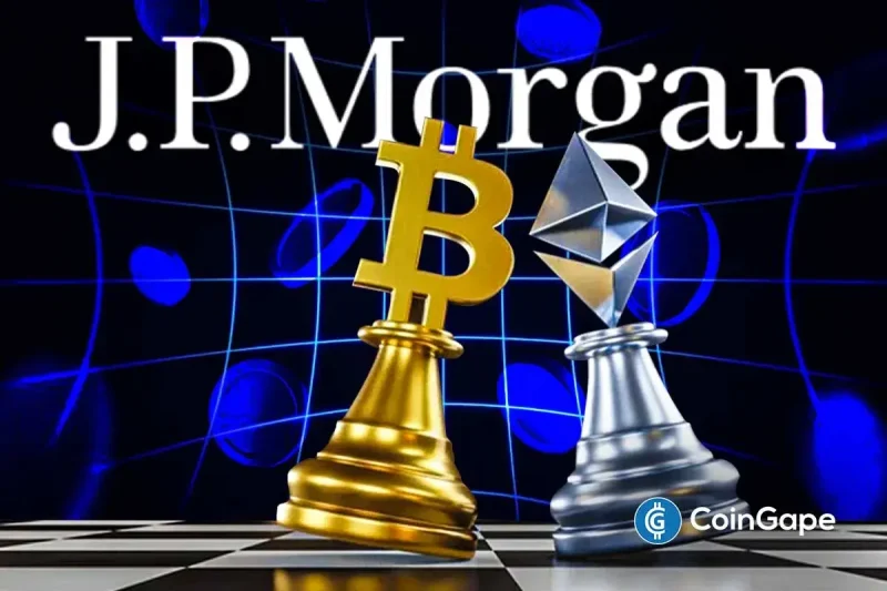 In a ground-breaking Bitcoin news development today, financial giant JPMorgan on Friday said it plans to allow its institutional and high-net-worth clients to use BTC and ETH directly as collateral for loans. This comes as traditional financial giants such as BlackRock, Morgan Stanley, and Goldman Sachs enter the crypto market amid a pro-crypto regulatory landscape.
The post <a href="https://coingape.com/jpmorgan-enables-institutions-to-use-bitcoin-ethereum-as-collateral/">Breaking: JPMorgan Enables Institutions to Use Bitcoin, Ethereum as Collateral</a> appeared first on <a href="https://coingape.com/">CoinGape</a>.