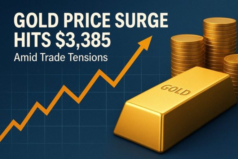 Gold Price Surge Hits $3,385 Amid Trade Tensions